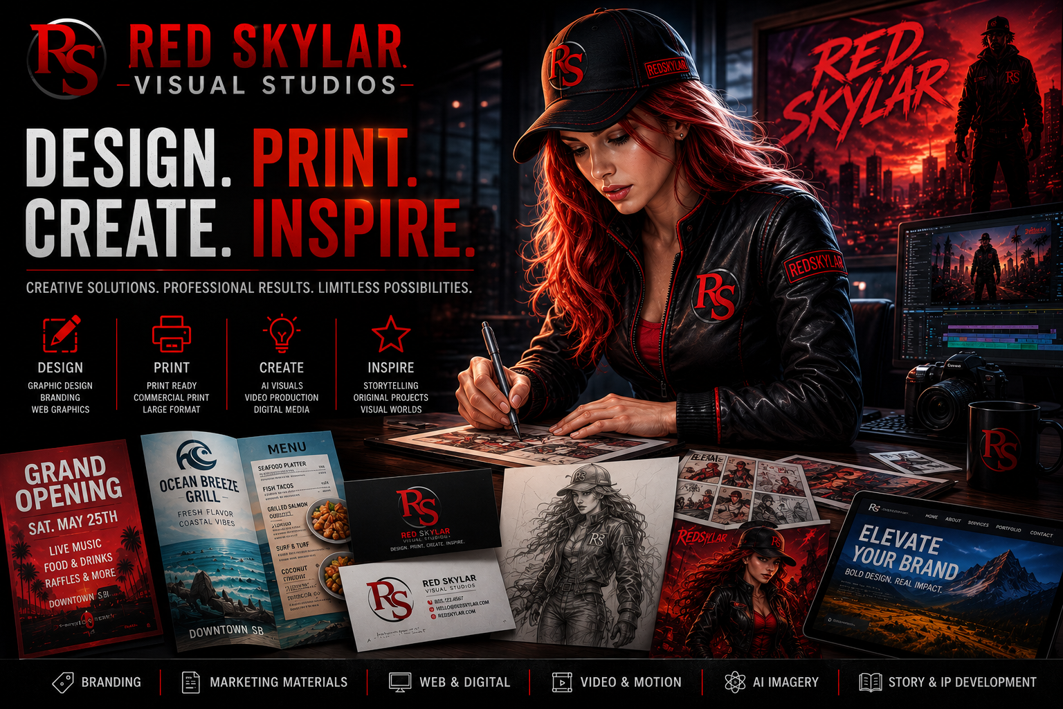 About Red Skylar